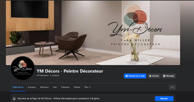 Page Facebook YM DECOR