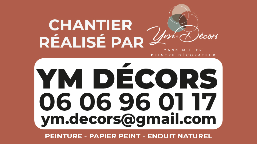 Panneau de chantier YM DECOR