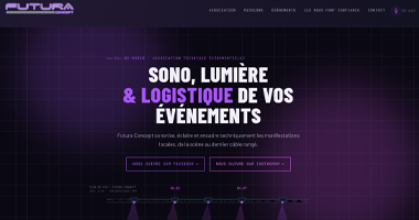 Site Internet de Futura Concept